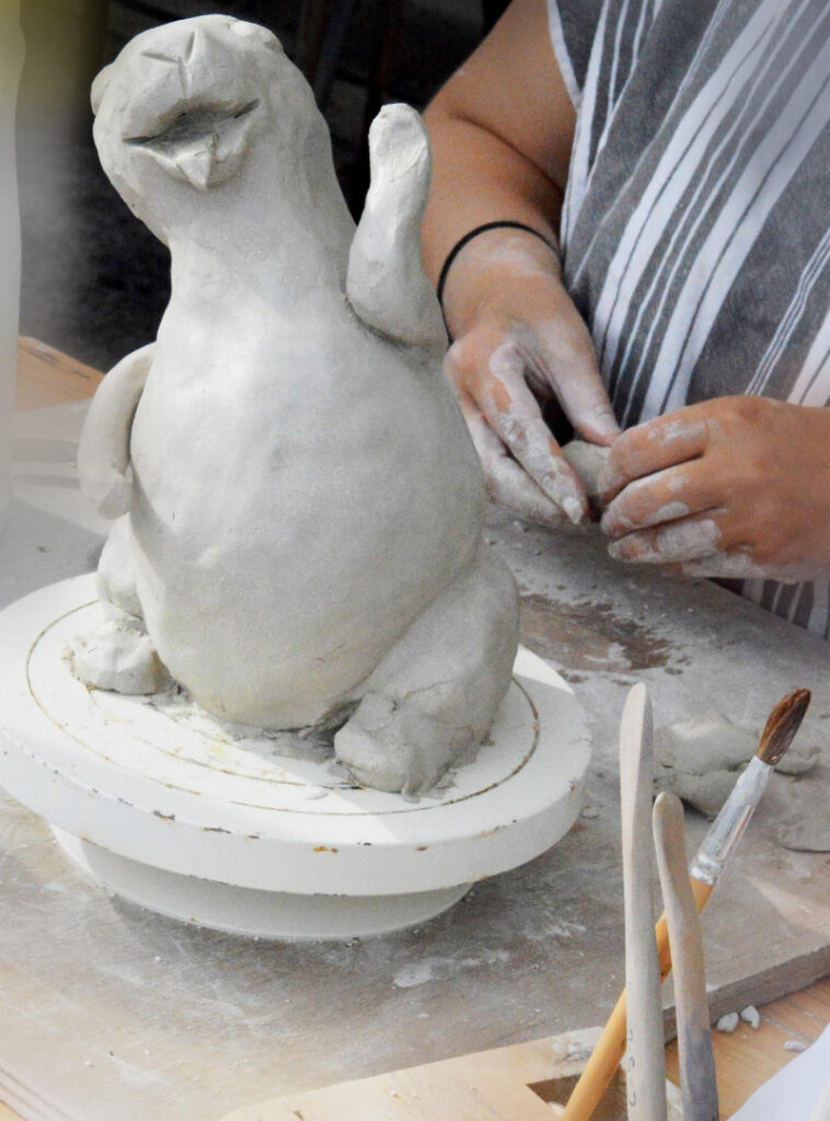 modelage argile atelier aap le barp