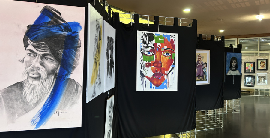 Notre exposition d'arts plastiques de fin d'année 2025 expo arts plastiques le barp 11